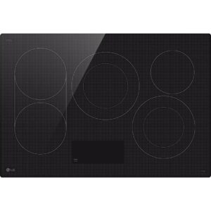 LG 30-inch Built-in Smart Electric Cooktop with 5 elements CBEW3017BE