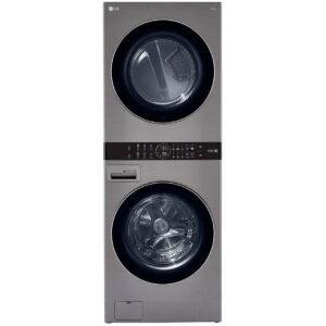 LG Stacked Washer/Dryer Electric Laundry Center with Center Control™ WKE100HVA