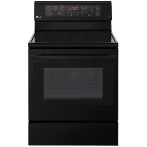 LG 30-inch Freestanding Electric Range with EasyClean® + Self Clean LRE3194SB