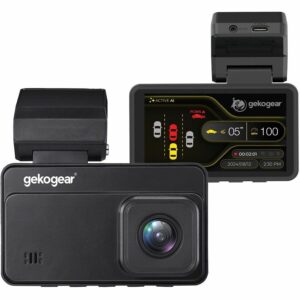GekoGear Orbit D220 2K Quad HD AI Front and Rear Dash Cam Orbit D220