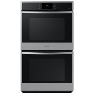 Samsung 10.2 cu. Ft. 6 Series Double Wall Oven with SmartThings, Air Fry and Air Sous Vide NV51CG600DSRAA