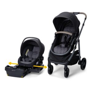 OnBoard Slide 6-in-1 Travel System with Safety Slide Base - Gray