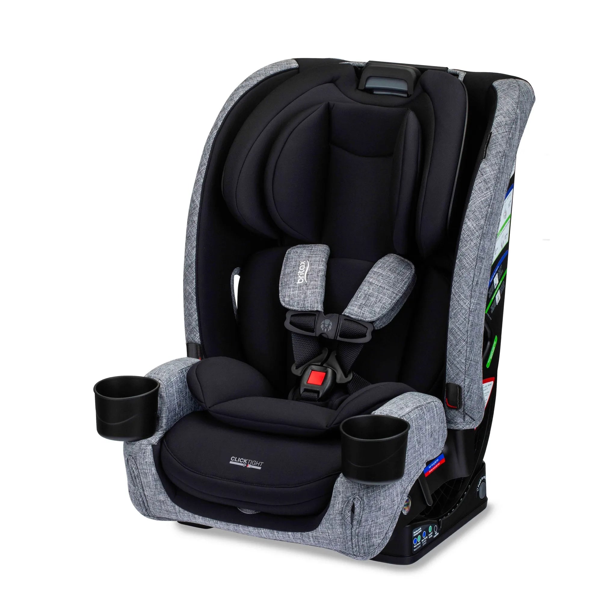 One4Life Slim All-in-One Convertible Car Seat - Raven Black - Image 2