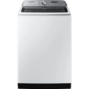 Samsung 5.1 cu. ft. Large Capacity Smart Top Load Washer with ActiveWave™ Agitator and Super Speed Wash WA51DG5505AW/US