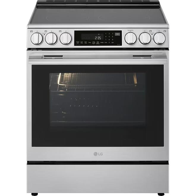 LG 30-inch Slide-In Electric Range with Air Fry LSEL6337XE - Image 2