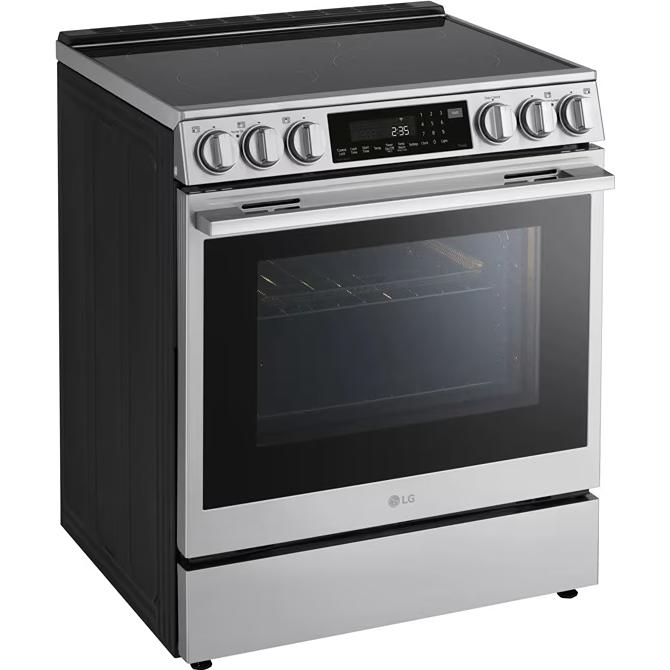 LG 30-inch Slide-In Electric Range with Air Fry LSEL6337XE - Image 4