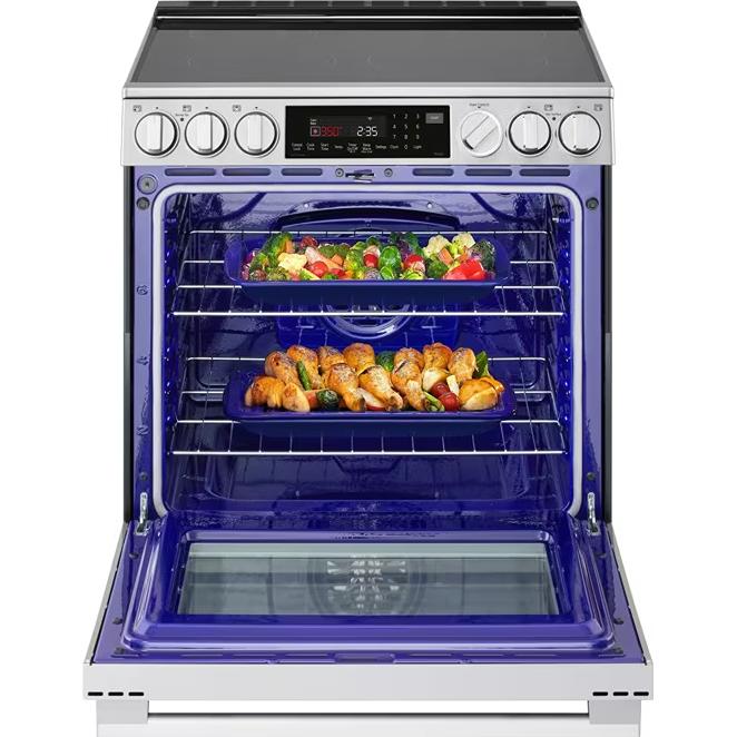 LG 30-inch Slide-In Electric Range with Air Fry LSEL6337XE - Image 13