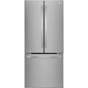 LG 30-inch, 21 cu.ft. Freestanding French 3-Door Refrigerator with Smart Cooling® System LFCS22520S