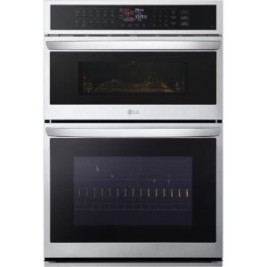 LG 30-inch, 6.4 cu. ft. Built-in Combination Wall Oven with ThinQ® Technology WCEP6423F