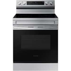 Samsung 30-inch Freestanding Electric Range with Rapid Boil™ NE63A6311SS/AA