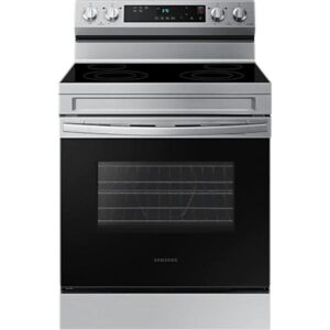 Samsung 30-inch Freestanding Electric Range with WI-FI NE63A6111SS/AA