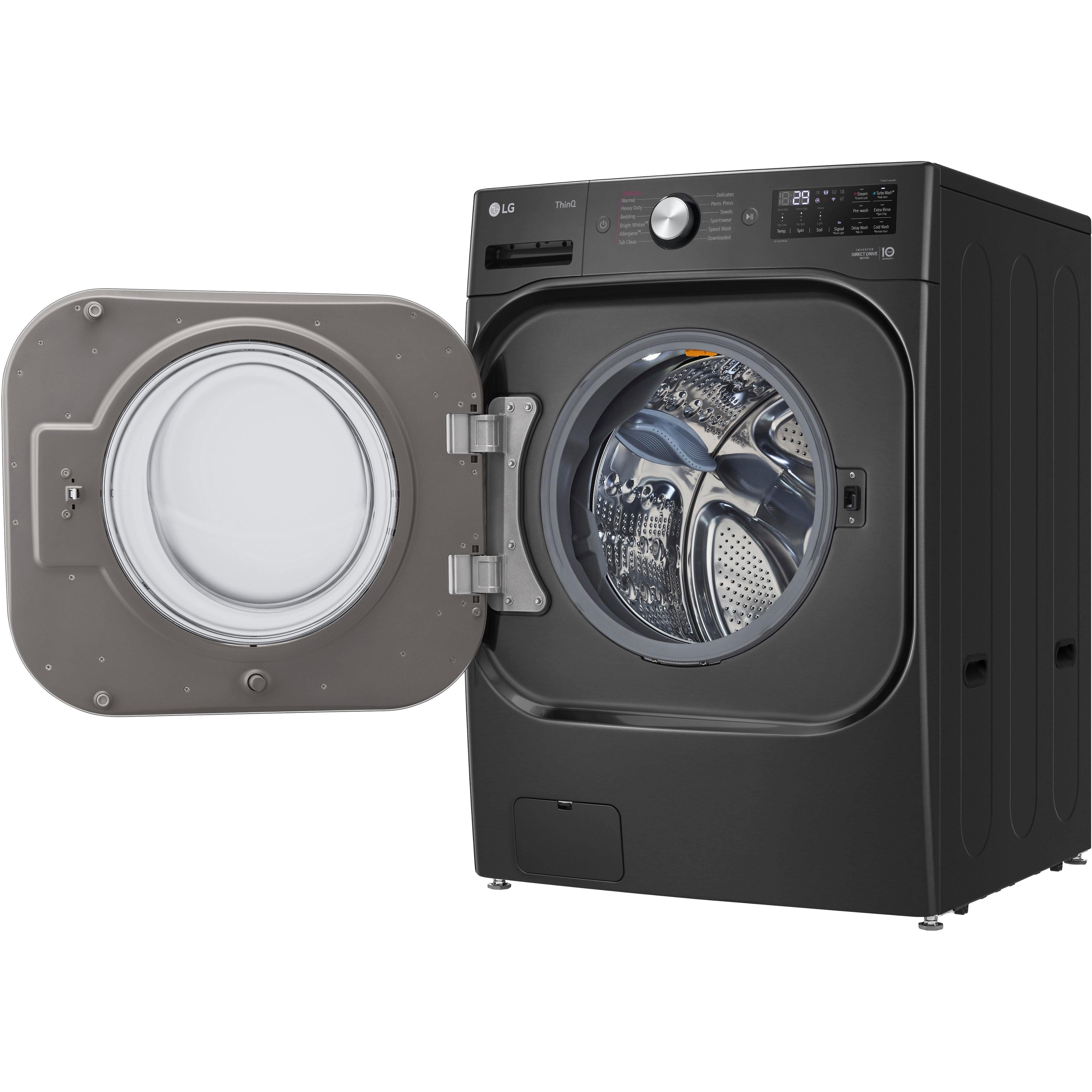 LG 5.2 cu. ft. Smart Front Load Washer with Wi-Fi Enabled WM8900HBA - Image 4