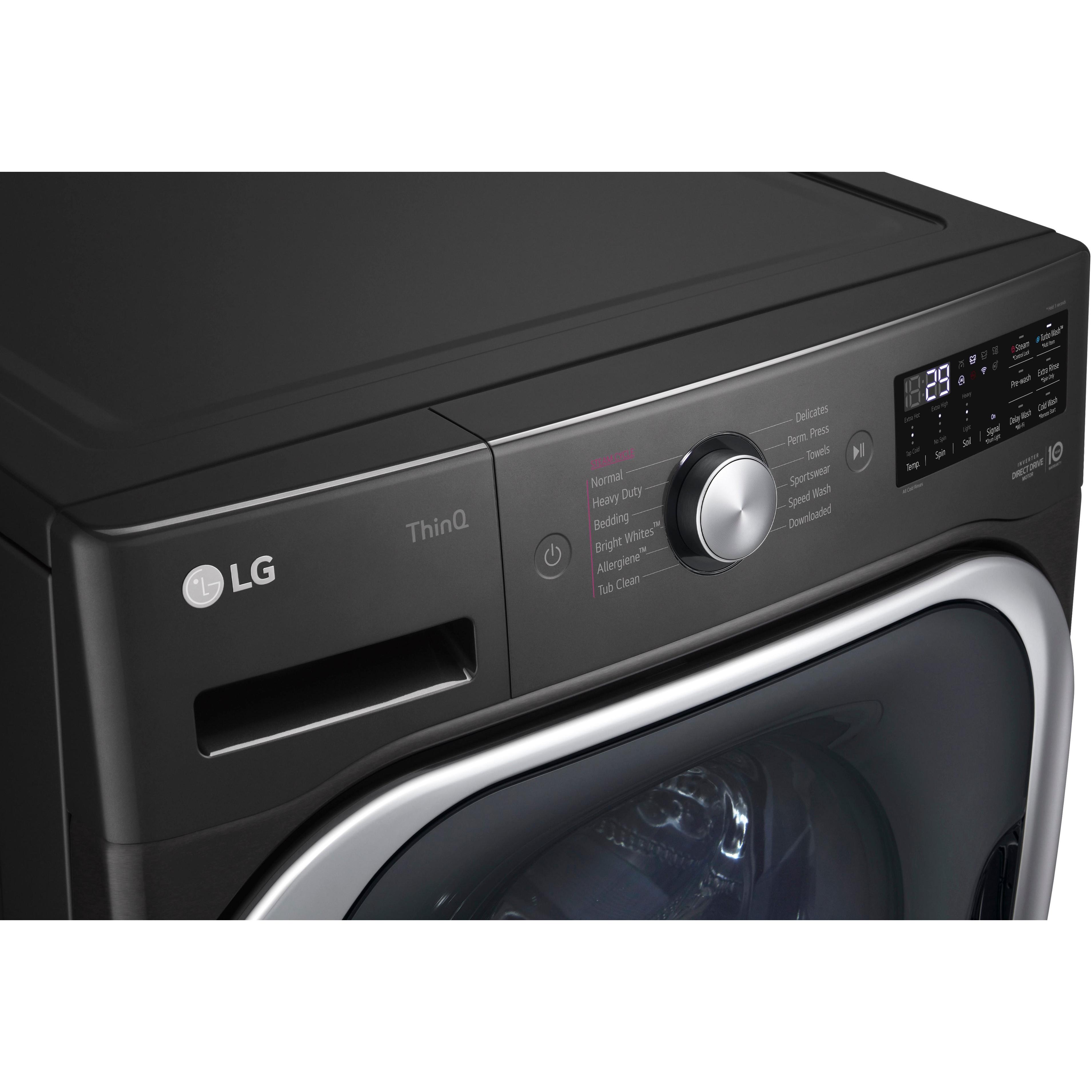 LG 5.2 cu. ft. Smart Front Load Washer with Wi-Fi Enabled WM8900HBA - Image 6