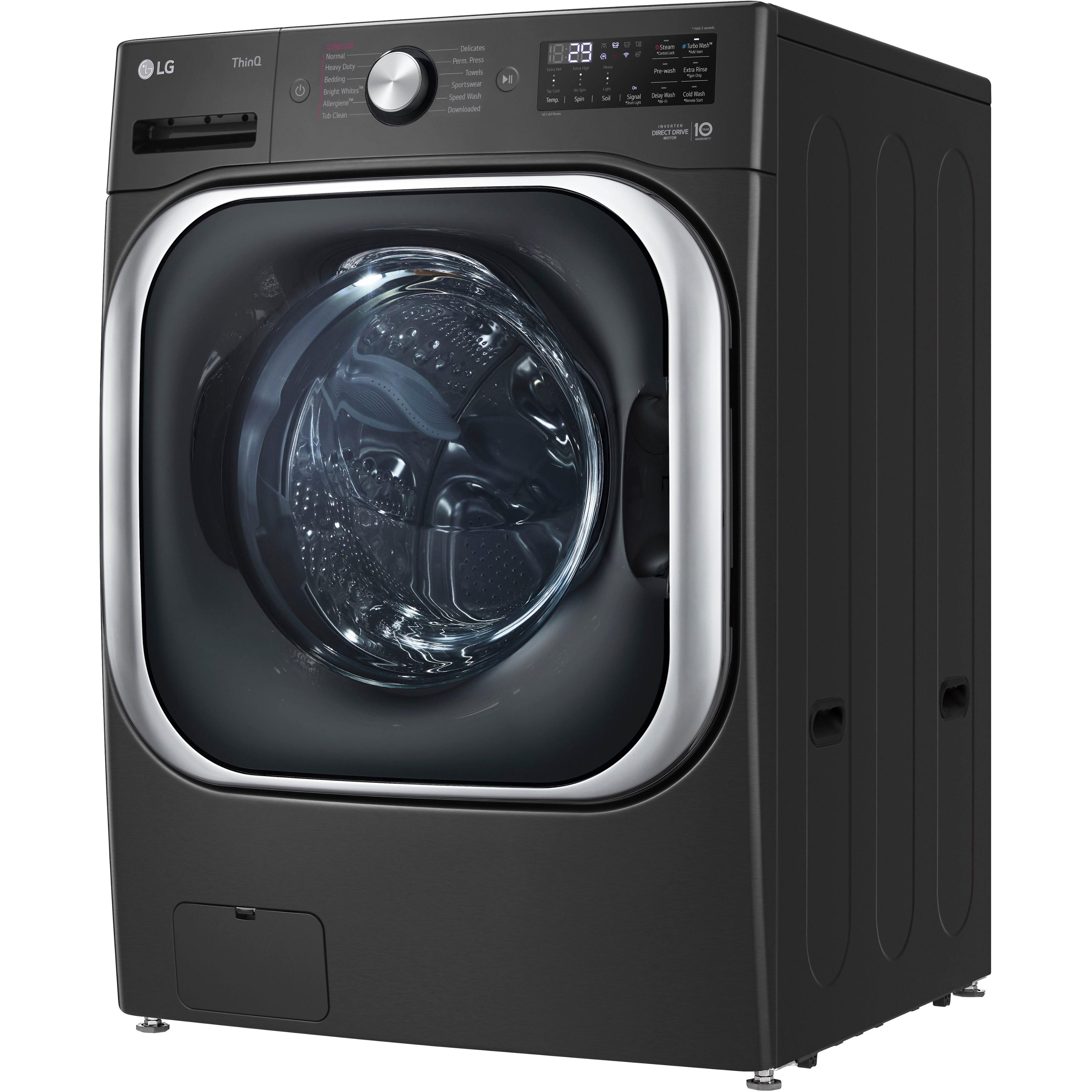 LG 5.2 cu. ft. Smart Front Load Washer with Wi-Fi Enabled WM8900HBA - Image 9