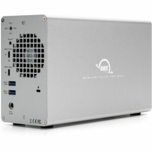 OWC Mercury Elite Pro Dual With 3-Port Hub USB (10Gb/s) External RAID Storage Enclosure OWCMEDCH7T00