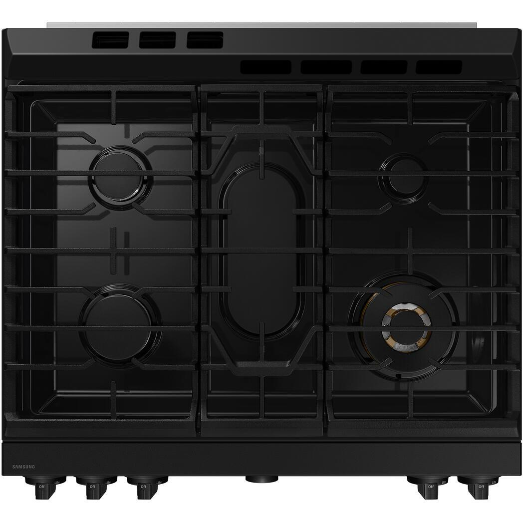 Samsung 6.0 cu. ft. Bespoke Smart Slide-In Gas Range NSG6DB870012/AA - Image 5