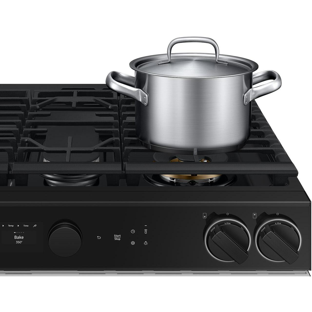 Samsung 6.0 cu. ft. Bespoke Smart Slide-In Gas Range NSG6DB870012/AA - Image 6