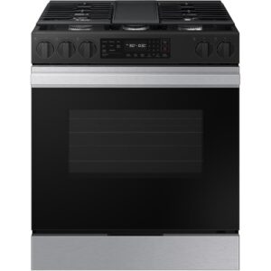 Samsung 6.0 cu. ft. Bespoke Smart Slide-In Gas Range NSG6DG8300SR/AA