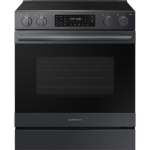 Samsung 30-inch Slide-in Electric Range with Wi-Fi NSE80H63SEAA