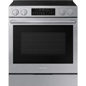 Samsung 30-inch Slide-in Electric range with Wi-Fi NSE90H63SRAA