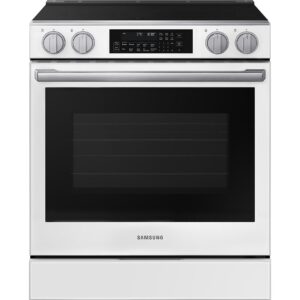 Samsung 30-inch Slide-in Electric range with Wi-Fi NSE90H63SWAA