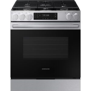 Samsung 30-inch Slide-in Gas Range with Wi-Fi NSG70H60SRAA