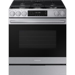 Samsung 30-inch Slide-in Gas Range with Wi-Fi NSG80H60SRAA