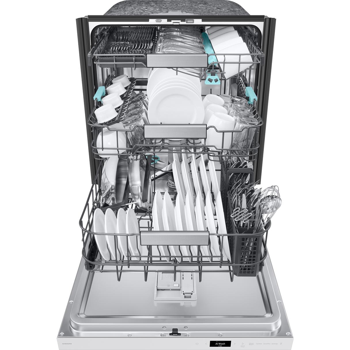 Samsung Bespoke Built-In Dishwasher with Third Rack and AI Wash DW90F89T0U12AA - Image 3