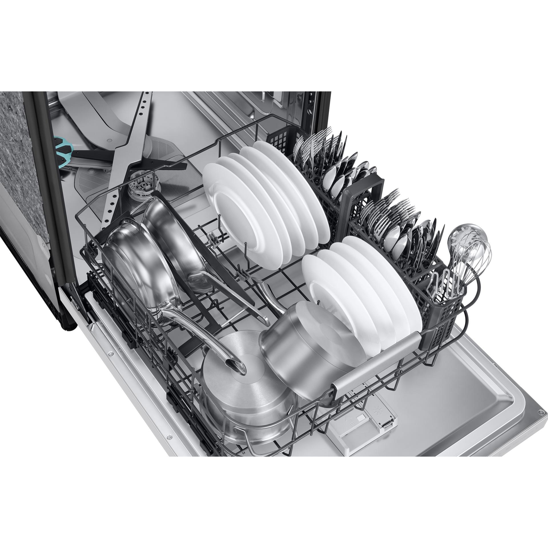 Samsung Bespoke Built-In Dishwasher with Third Rack and AI Wash DW90F89T0U12AA - Image 9