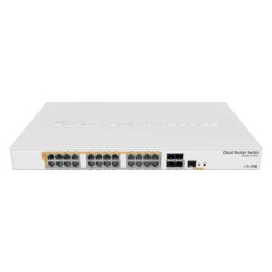 MikroTik CRS328-24P-4S+RM 24-Port Gigabit PoE Switch with 4x 10G SFP+