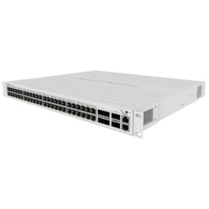 MikroTik CRS354-48P-4S+2Q+RM 48-Port PoE Gigabit Switch with 10G & 40G Uplinks