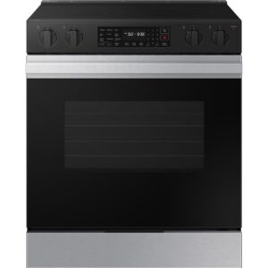 Samsung 6.3 cu. ft. Bespoke Smart Slide-In Electric Range NSE6DG8300SR/AA