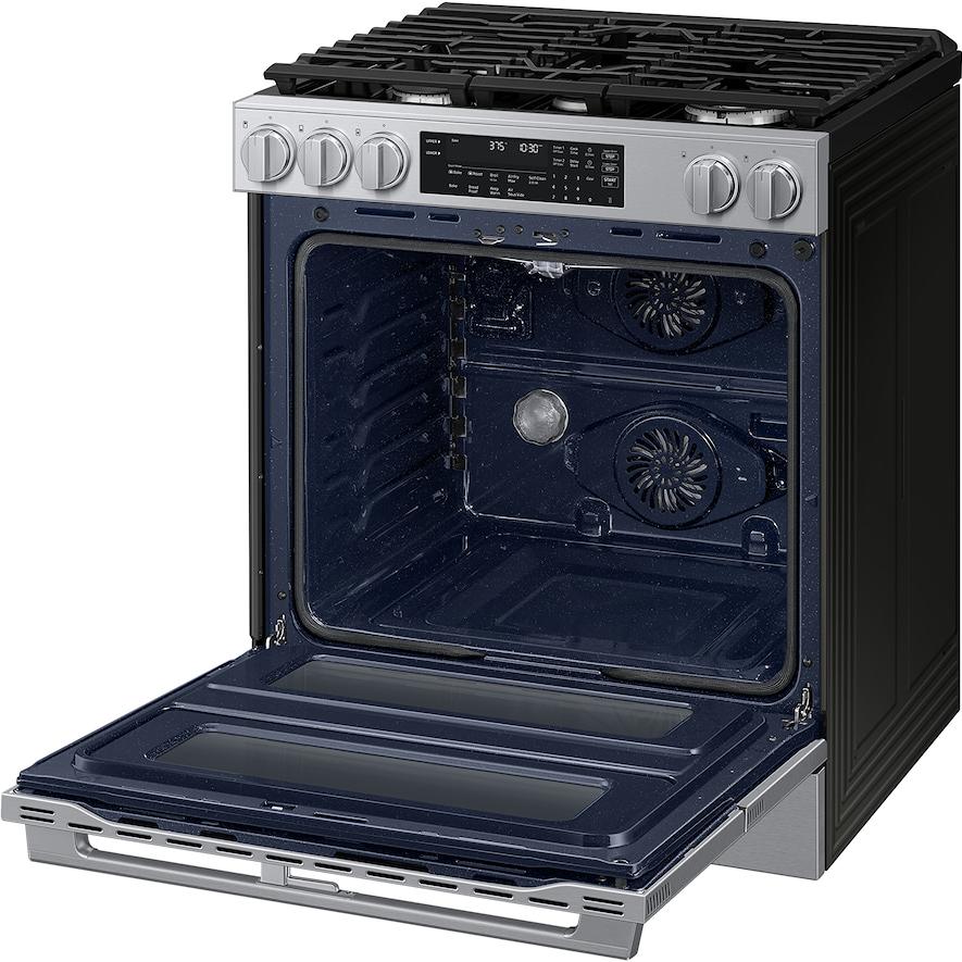Samsung 30-inch, 6.0 cu. ft. Slide-in Gas Range with True Convection Technology NSG90H60DRAA - Image 8