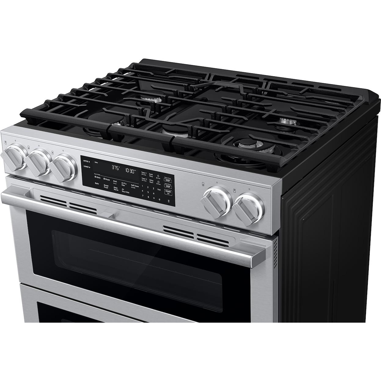 Samsung 30-inch, 6.0 cu. ft. Slide-in Gas Range with True Convection Technology NSG90H60DRAA - Image 9