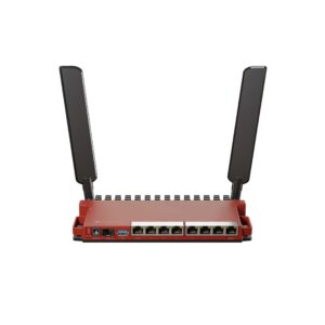 MikroTik L009UiGS-2HaxD-IN 8x Gbit Ethernet, 1x 2.5Gbit SFP with 2.4 GHz ax Dual-Chain Wireless Router