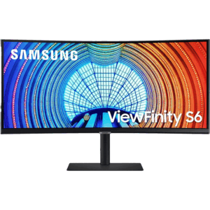 Samsung 34" ViewFinity S6 Ultra-WQHD 100Hz AMD FreeSync HDR10 Curved Monitor
