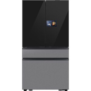 Samsung 36 Inch 23 Cu.Ft. Bespoke AI Counter Depth 4-Door French Door Refrigerator RF90F23BECRAA