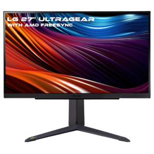 LG 27" UltraGear QHD IPS 1440p Gaming Monitor 165Hz 1ms AMD FreeSync 27GR75Q-B