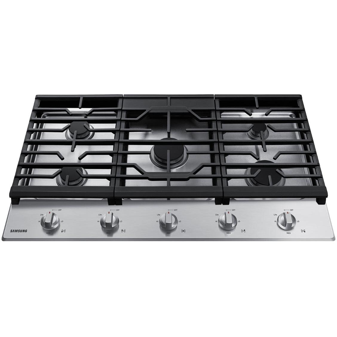 Samsung 36-inch Built-in Gas Cooktop NA36R5310FS/AA - Image 2