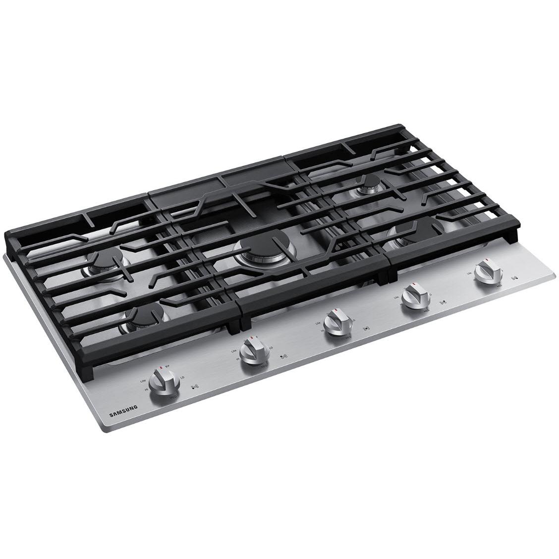 Samsung 36-inch Built-in Gas Cooktop NA36R5310FS/AA - Image 3