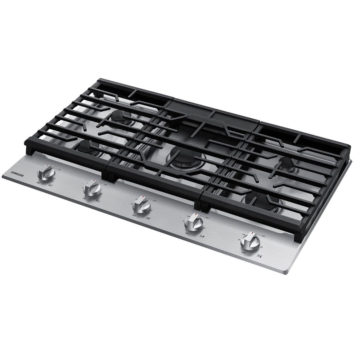 Samsung 36-inch Built-in Gas Cooktop NA36R5310FS/AA - Image 5