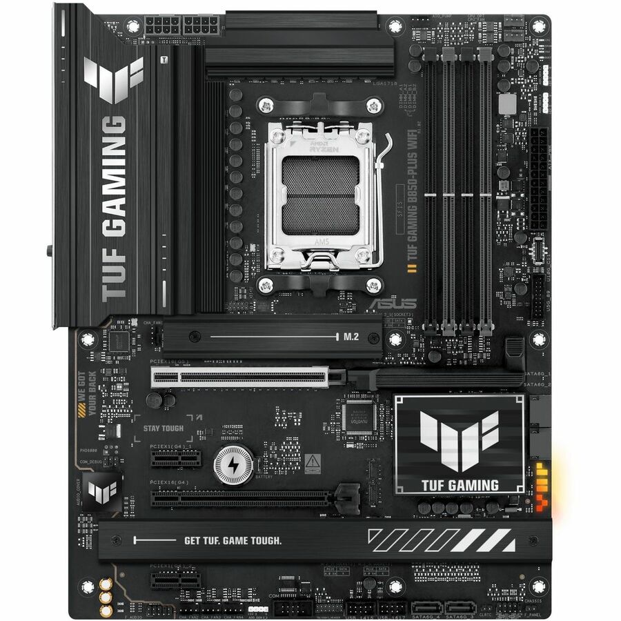 TUF B850-PLUS WIFI Gaming Desktop Motherboard - AMD B850 Chipset - Socket AM5 - ATX TUF GAMING B850-PLUS WIFI - Image 2