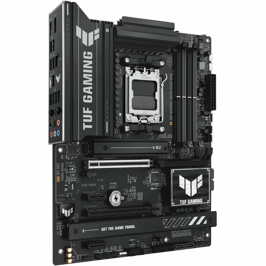 TUF B850-PLUS WIFI Gaming Desktop Motherboard - AMD B850 Chipset - Socket AM5 - ATX TUF GAMING B850-PLUS WIFI - Image 3