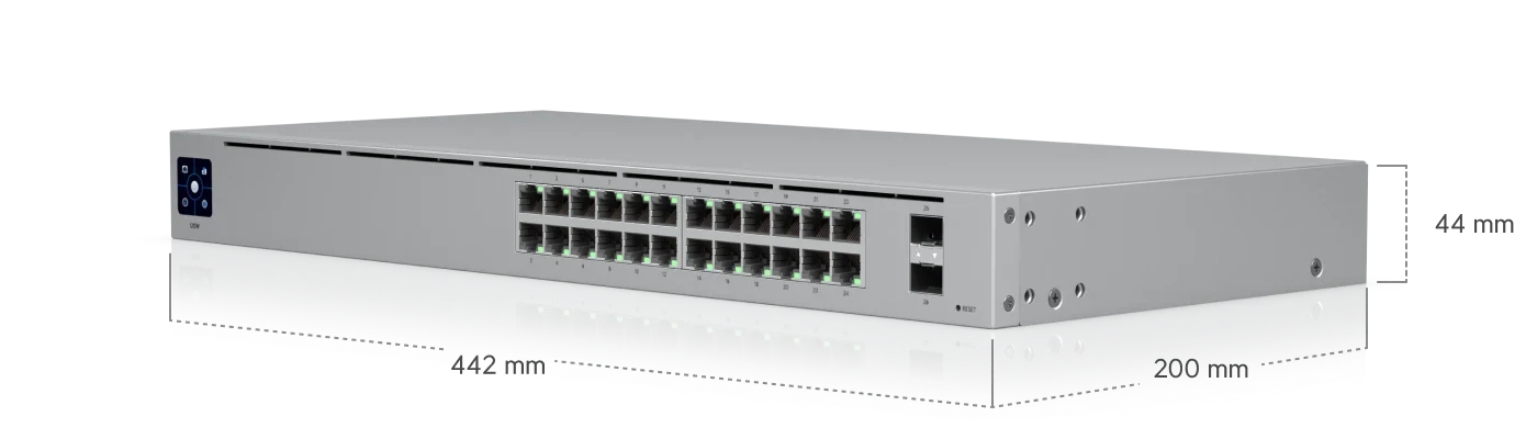 Ubiquiti USW-24 UniFi 24 Managed Network Switch - Image 4