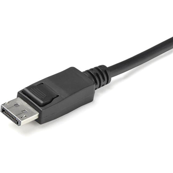 StarTech.com 2 Port DisplayPort KVM Switch - 4K 60Hz - UHD DP 1.2 USB KVM Switch w/ 4ft Cables & Audio - Bus Powered & Remote Switching SV211DPUA4K - Image 3