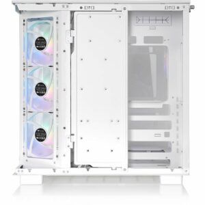 Thermaltake View 380 XL TG ARGB Snow Mid Tower Chassis CA-11E-00M6WN-00