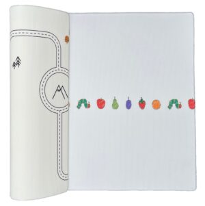 World of Eric Carle X Little Bot Baby Play Mat (Ofie Mat, Caterpillar Life + Country Road Nordic)