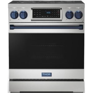 Thor Kitchen 30-inch Freestanding Electric Range with Tilt Panel RSE30-BLU