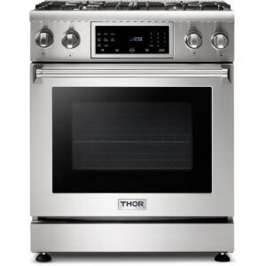 Thor Kitchen 30-inch Freestanding Gas Range with Convection Technology TRG3001LP