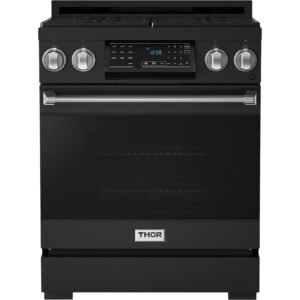 Thor Kitchen 30-inch Freestanding Gas Range with Tilt Panel RSG30B-SS